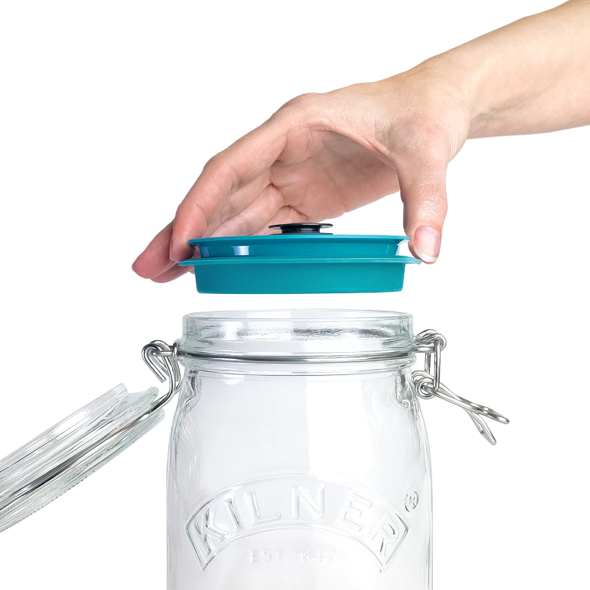 Vacuum Lid for Clip Top Jars