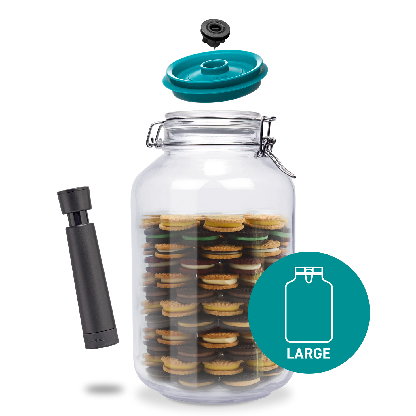 Clip Top Jar Combo-Set (Large)