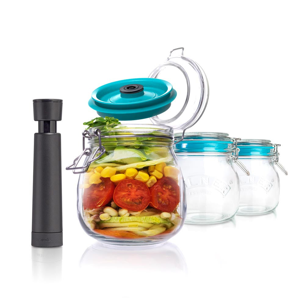 Vacuum Lid for Clip Top Jars